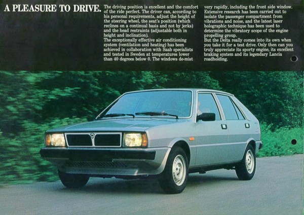1979 Lancia Delta Early Series 1 1300 or 1500 Base Model